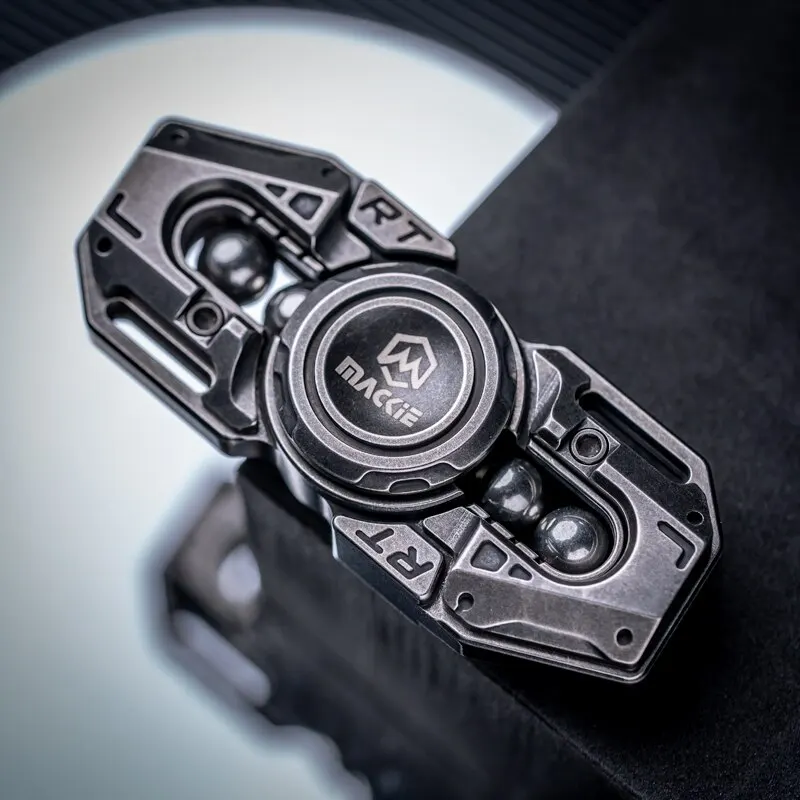 

Mackie студия бар Спиннер Новый RT нержавеющая сталь EDC декомпрессионная игрушка для взрослых металлическая игрушка Спиннер