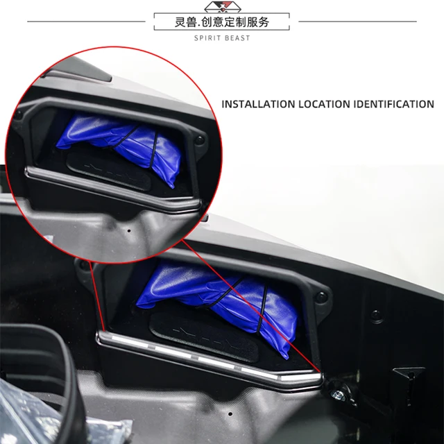 Motorcycle Accessories Seat Barrel Partition Plate