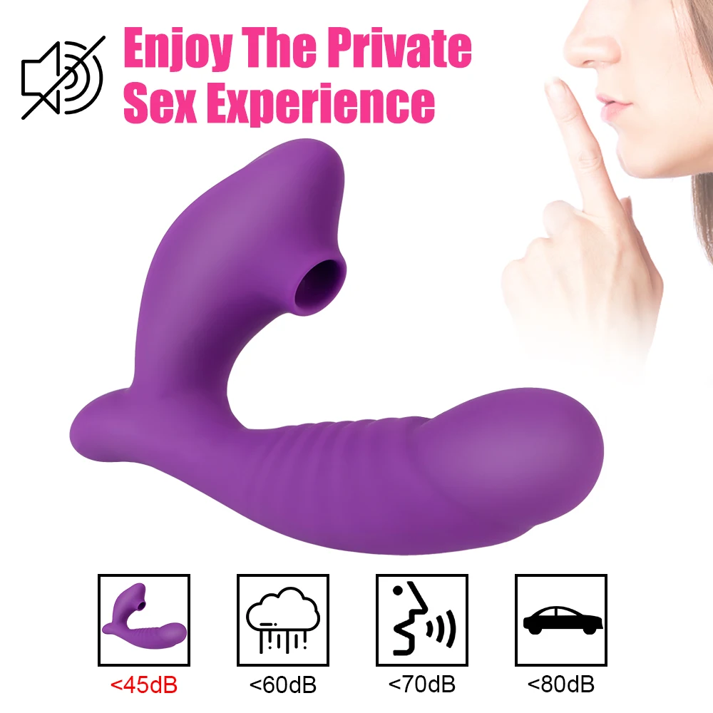Saugvibrator G-punkt- Und Klitorisstimulator Für Frauen_voghion.com