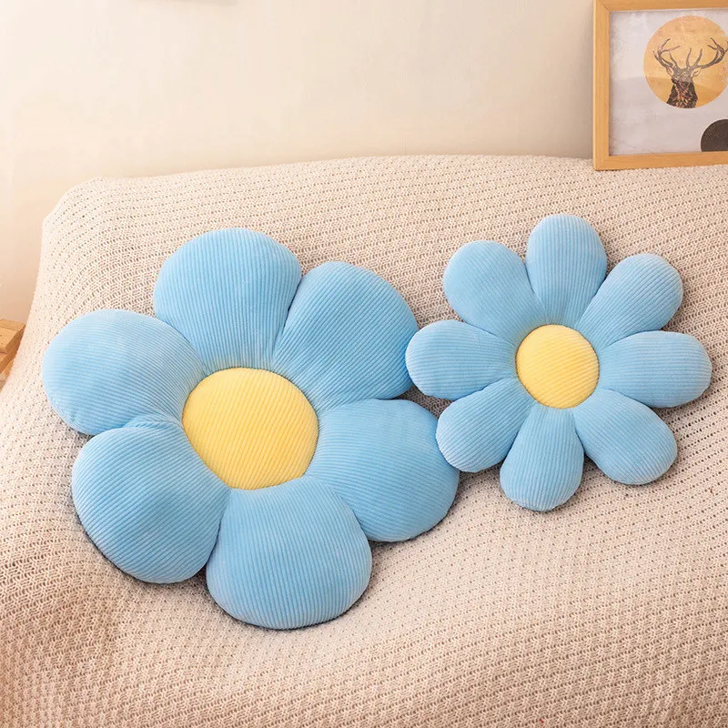 Flower Shaped Stuffed Pillow