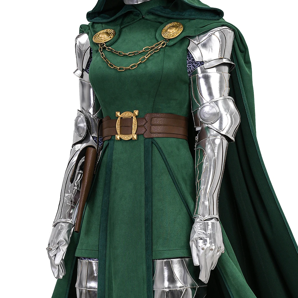 Doom Slayer Cosplay Battle Suit Costume for Women (Unofficial)