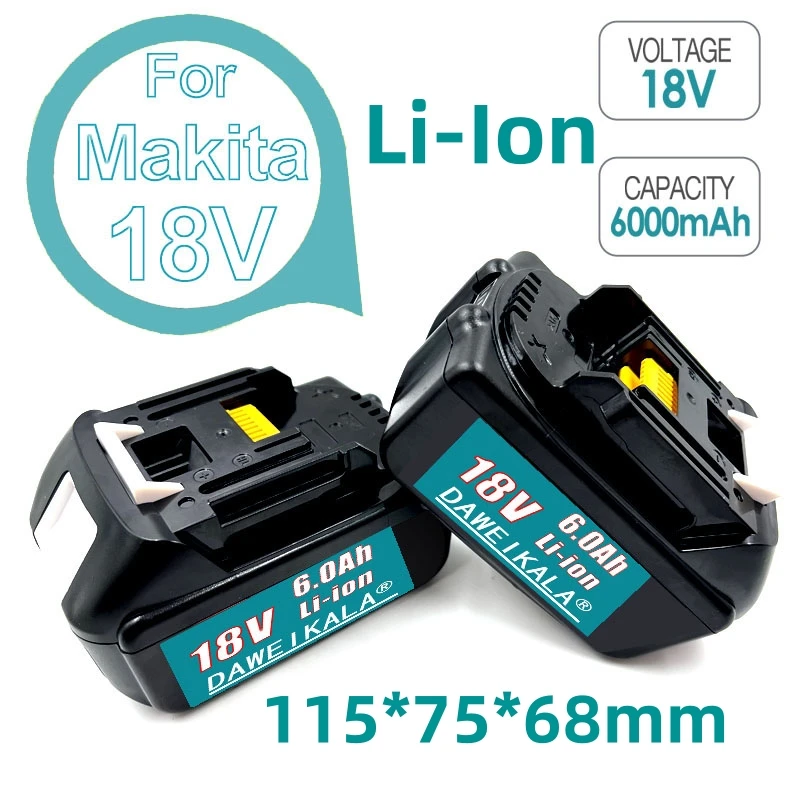 

The new Makita lithium-ion rechargeable battery 18V6000 mAh, 18V.BL1830, BL1840, BL1850, BL1860B, L70, BL1860+freight free