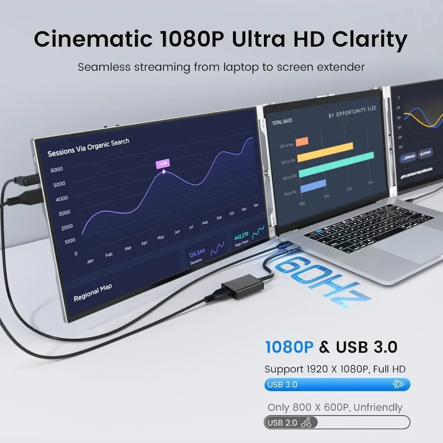 High-Definition USB 3.0 to HDMI Adapter