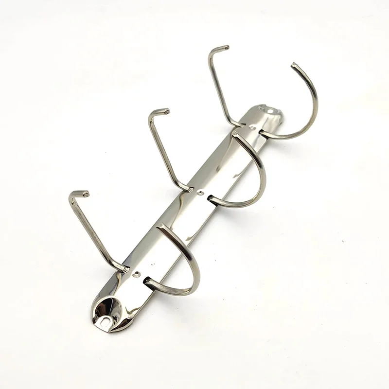 210cm 50mm Metal Spiral Rings Binder With 3 Rings Spiral Binding Clips For Diary Notebook File Folder Binder