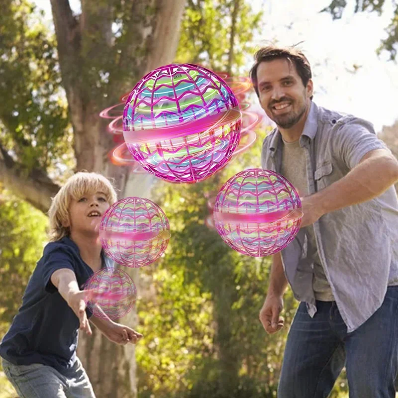 Flying Ball Magic Ball Indoor/Outdoor Flying Rotating Drone Induction Gyroscope Christmas Children's Gift Stress Relieving Toy 5