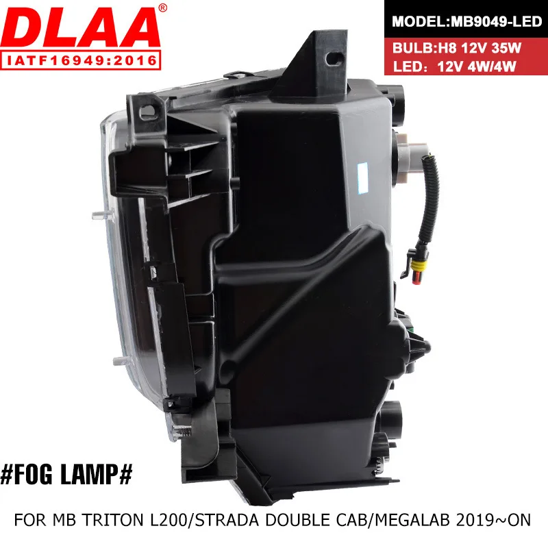 미쓰비시 픽업 트라이톤 L200/오프로드 차량 4X4 스트라다2019 LED 안개등에 적합