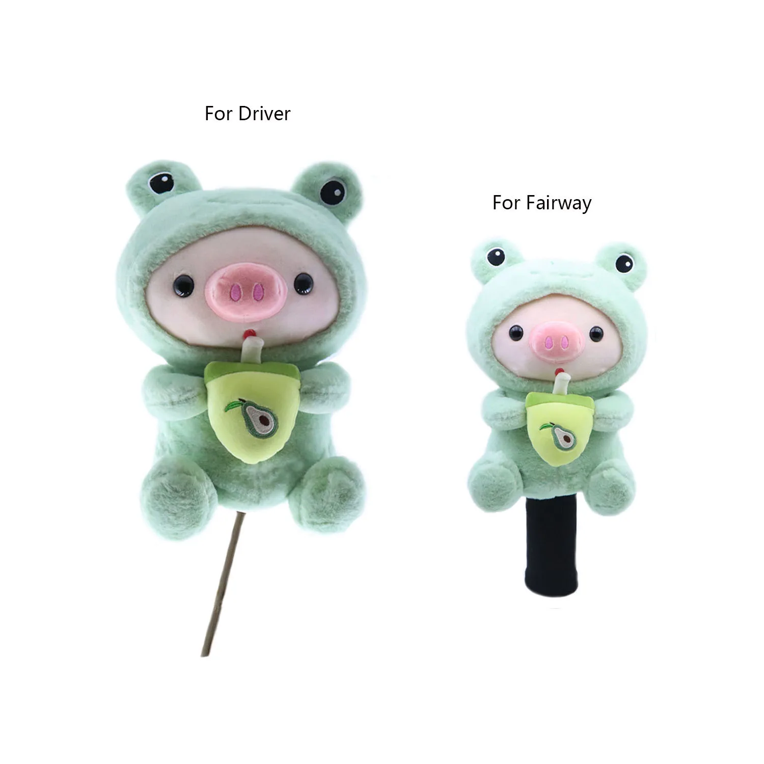 Description Picture 5 of itemAnimal Golf Club Headcover for Driver,460CC Fairway Golf Accessories Golf Headcover Protector,Golf Wood Cover Noverty Cute Gifts