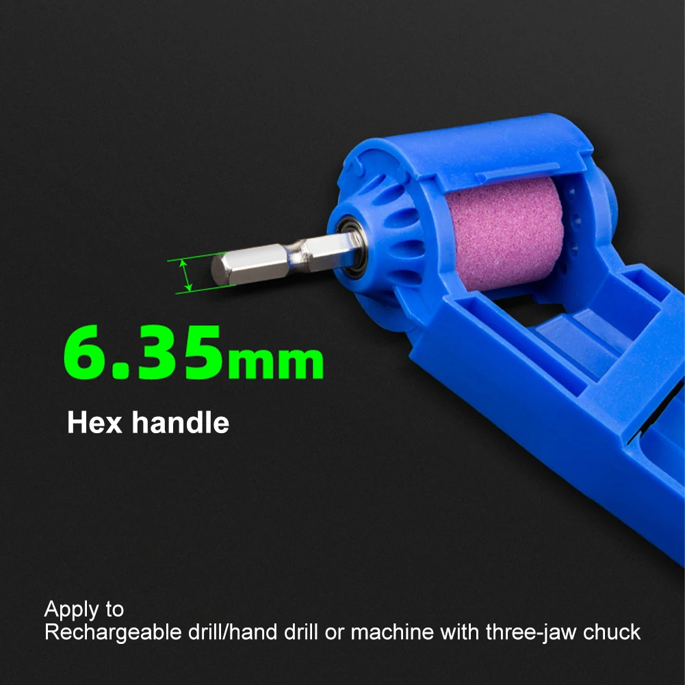 Grinding Wheel Drill Bit Sharpener Hand Tools Nail Drill Bits Set