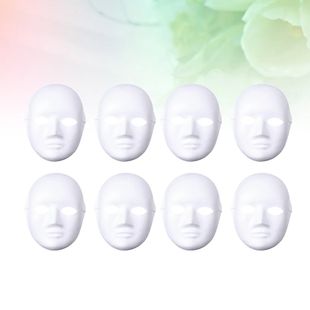 

DIY Mask Creative Blank Party Mask Cosplay Mask Painting Mask Costume Mask Pulp Mask Ladies Girls