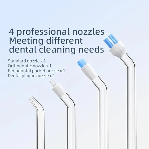 Electric portable toothbrush with water toothbrush for cleaning teeth, household water floss toothbrush for cleaning teeth
