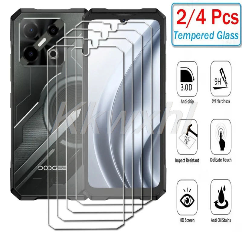 Premium 9H HD Tempered Glass Screen Protector Cover Film (2-4 Pack)