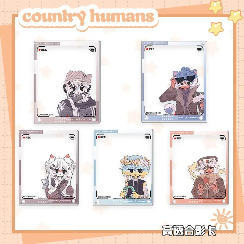 CountryHumans Anime Keychain: The Perfect Blend of National Stereotypes ...