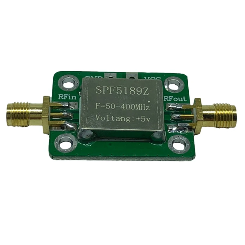 

ABGZ-4X RF Amplifier, Low Noise LNA 50 To 4000Mhz SPF5189Z RF Amplifier For Amplifying FM HF VHF UHF Radio Signal