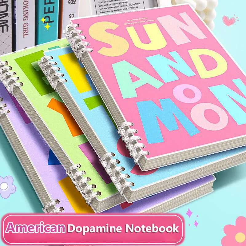 A5120pagesDopamineNotebookDetachablebinderDiaryNotepadagenda