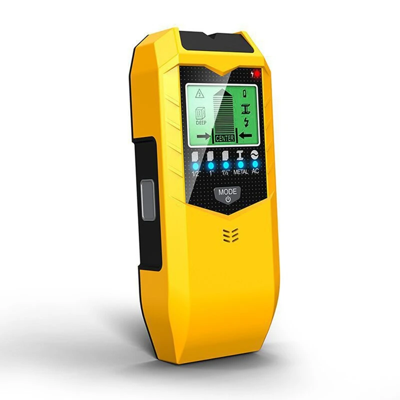 ZIZI Stud Finder Wall Scanner,5IN1 Upgraded Accuracy LCD Display Wall Wood Metal Stud Finder Detector,Stud Sensor