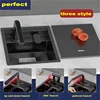 Hidden Cup Washer Sink Nano Stainless Steel kitchen Sink Bar Invisible Sink To Make A Camper Van With Cover Plate Small Pool 3
