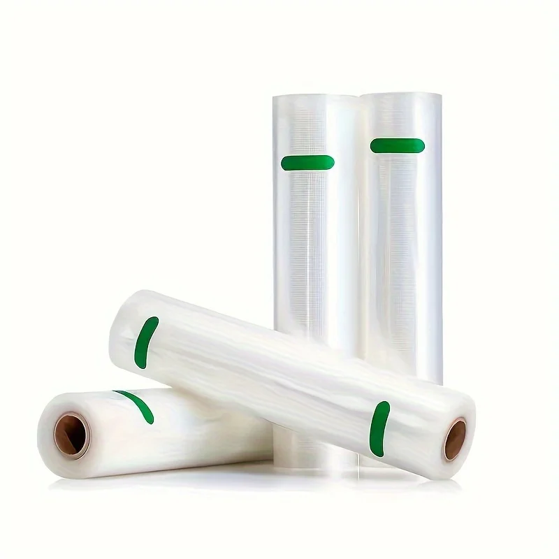 2 Rolls Vacuum Sealer Bags For Restaurant, Food Vac Storage Bag, BPA Free