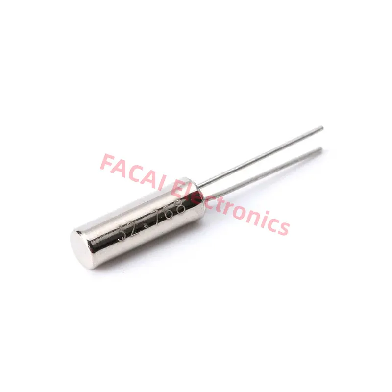 1000pcs/lot 32.768KHz 32.768 KHZ 32.768K Frequency Resonator Oscillator Quartz Crystal Cylender 2*6mm