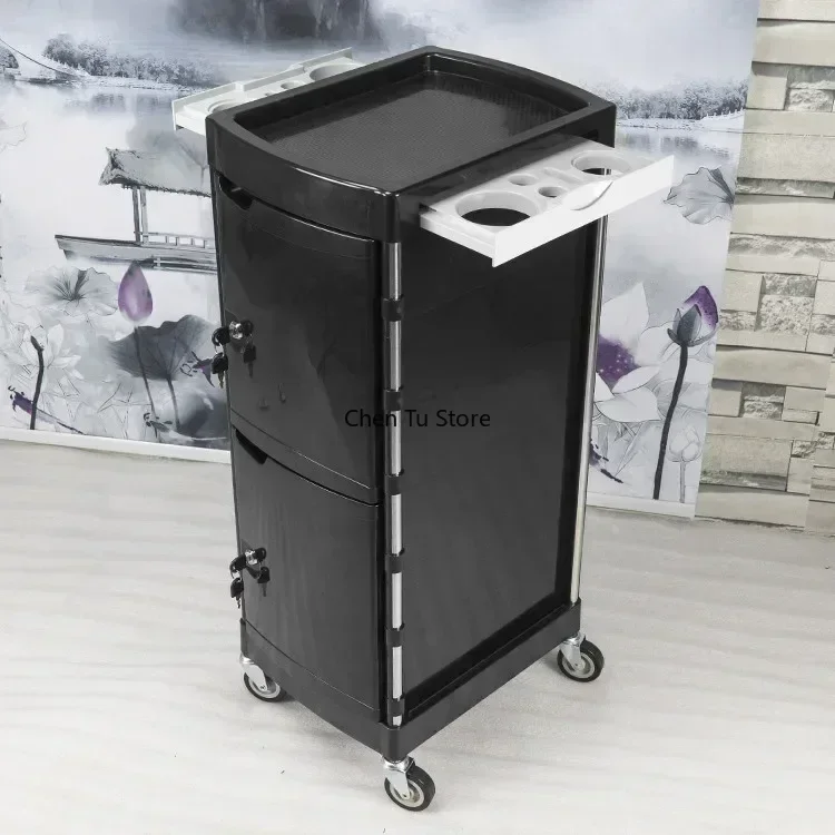 Dressing Serving Cart Spa Mini Trolley Rotating Lash Clinical Nails Salon Welding Wine Carrello Parrucchiere Auxiliary Furniture, multi layer storage trolley