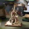 Robotime ROKR Mechanical Music Box 3D Wooden Puzzle for Kids Christmas Gifts 2