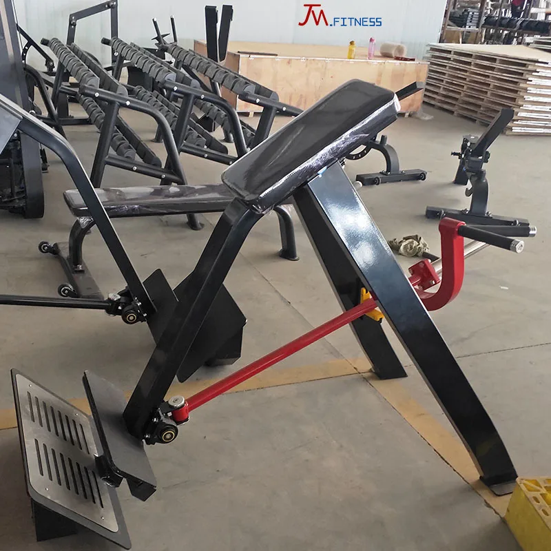 Professional Chest Supported Incline Body Building Machine Incline Level Row for Gym T Bar Row machine