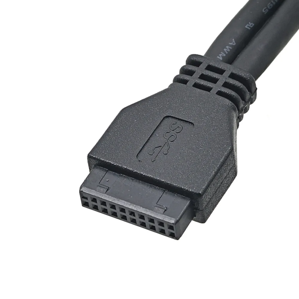 Btbcoin Hub Usb 2.0 Usb 3.0 Portas Painel Frontal Usb3.0 Hub Divisor Adaptador de Suporte Combinado Interno para Área de Trabalho 3.5 Polegada Baía de Disquete - Imagem 5