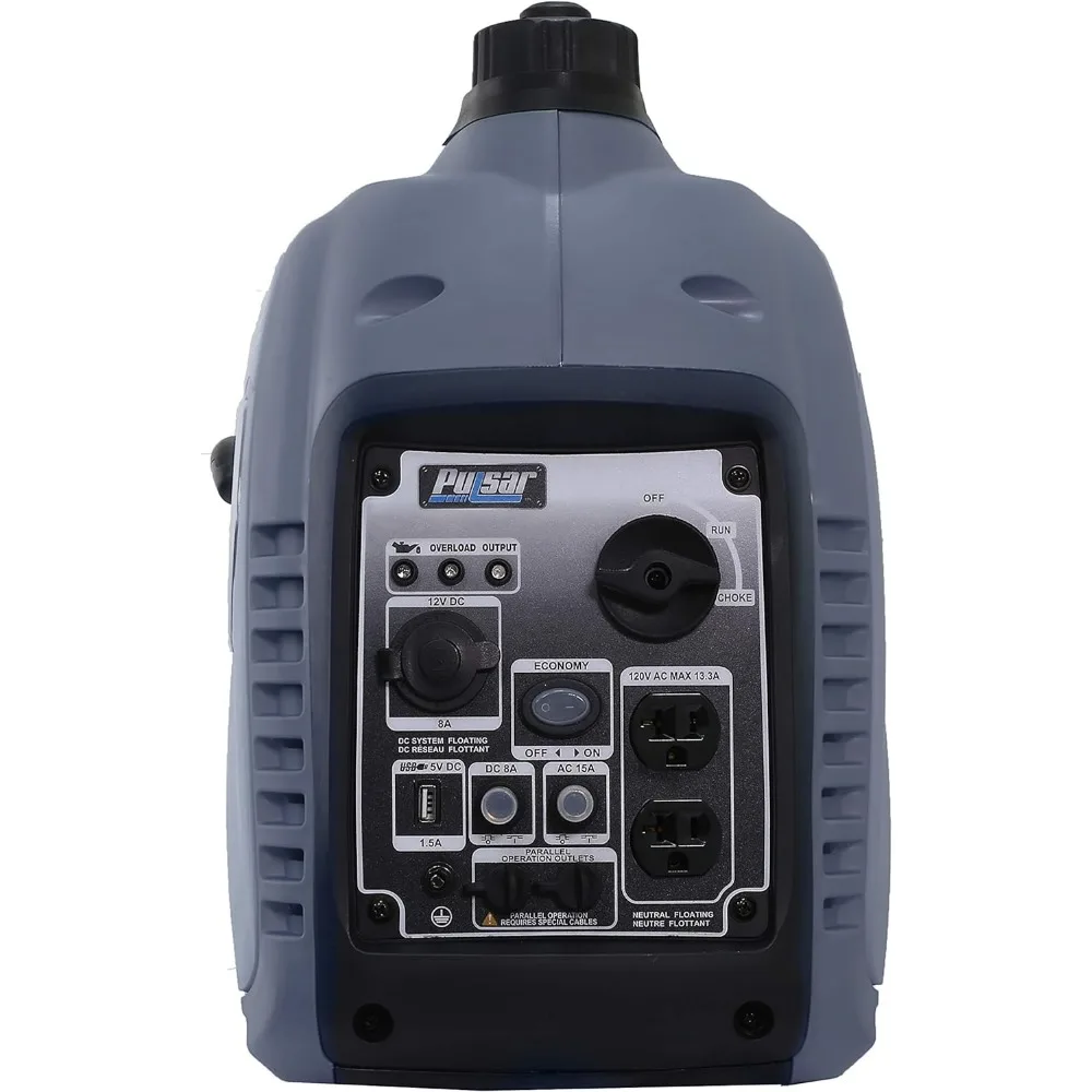 Pulsar 2,300W Portable Gas-Powered Quiet Inverter Generator With USB Outlet & Parallel Capability, Carb Compliant, G2319N 2