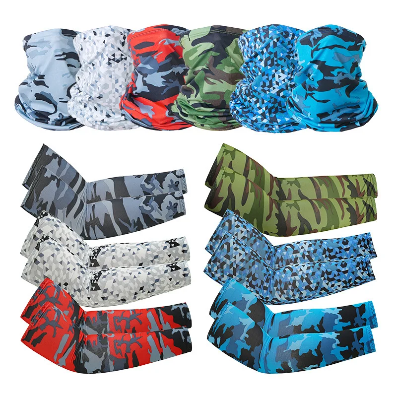 Compression bras,manchon de Protection solaire en soie glacée,pour l