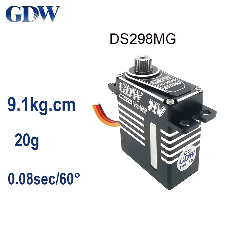 GDWDS295MGDS298MG91KGHighSpeedMetalHVDigitalCoreless20G
