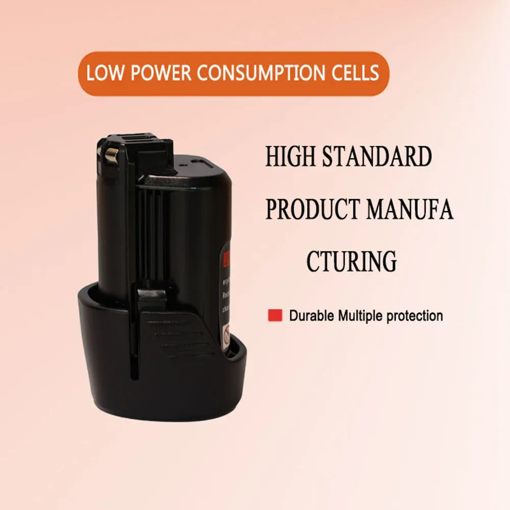 Batteria Ricaricabile Agli Ioni Di Litio 10.8V 3000/4000/5000Mah Adatta Per Elettroutensili Wireless Bosch