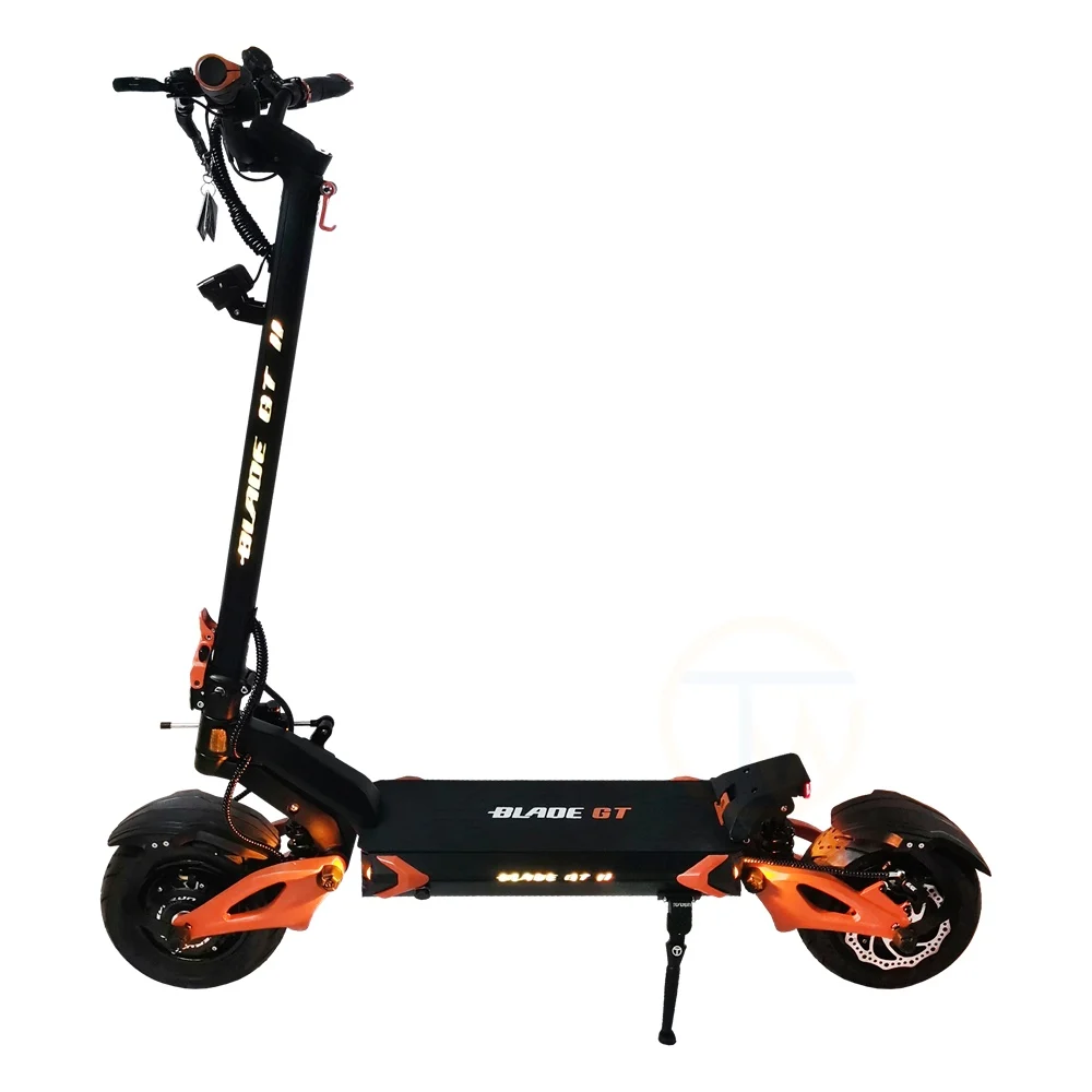 TEVERUN BLADE GT2 Electric Scooter Blade GTII 60V 26Ah 1600W*2 11inch Built-in LED NFC KKE Adjustable Suspension Skateboard
