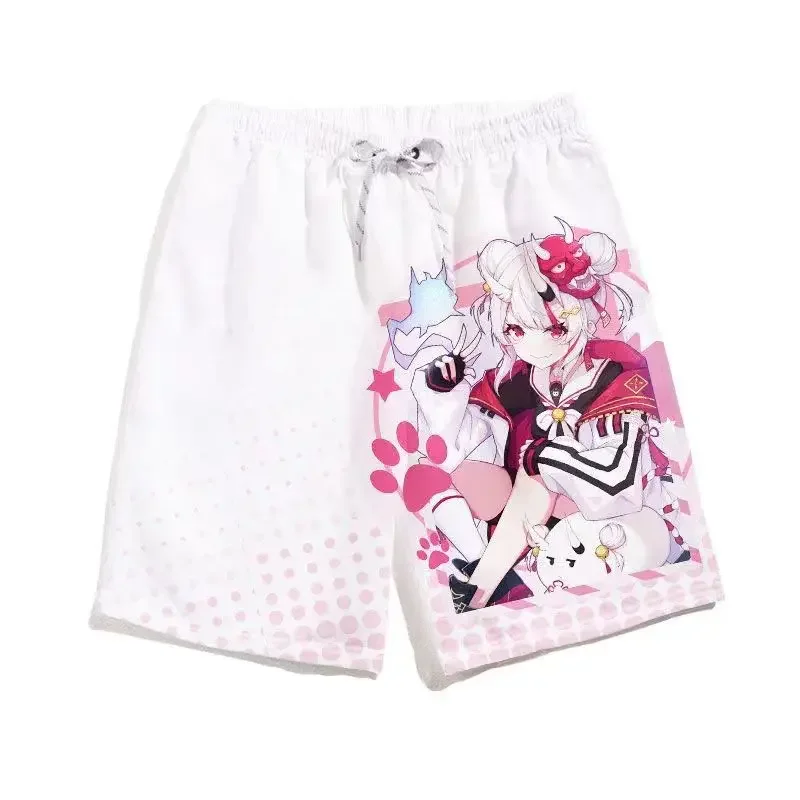 Cartoon Animation Shorts Male Student Hatsune Miku Peripheral Five-point Pants Thin Quick-drying Two-dimensional Beach Pants 4