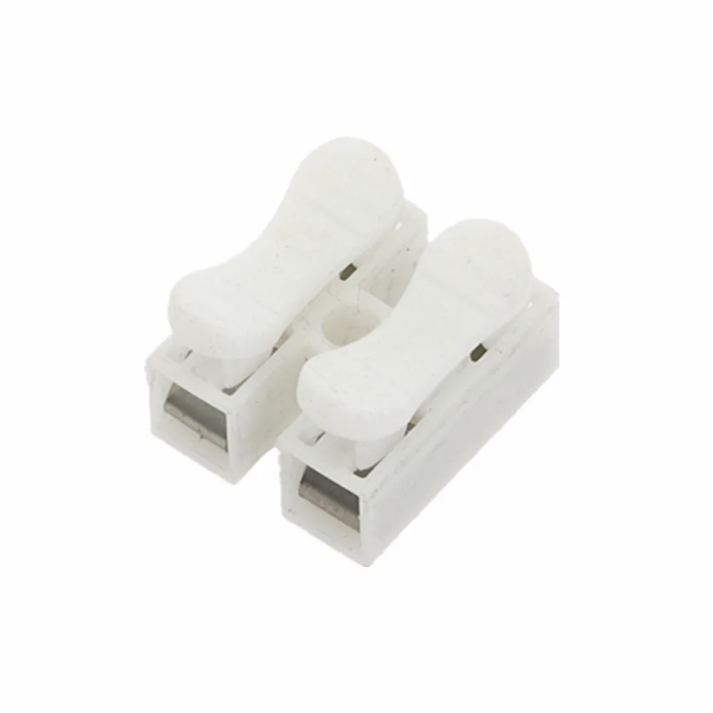 

Spring Wire Quick Connector 2P 3P Electrical Crimp Terminals Block Splice Cable Clamp Easy Fit Led Strip
