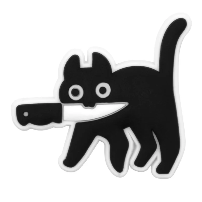 1/25 Stück Kawaii Tiere Schuhanhänger für DIY Frauen Mädchen Niedlicher Hund Katze Ente Schuhzubehör Dekoration Pinguin Biene Kuh Pin Clog – Detail 22