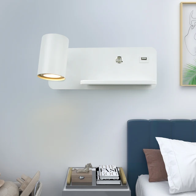 Bedside Reading Light Dimmable Headboard/Wall Mount Reading Light