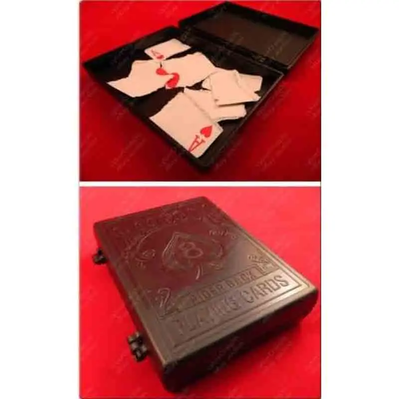Custodia Per Carte Miracle-By Royal Magic - Cards Vanish, Ead, Change And Restore,Magic Tricks,Magia Toys