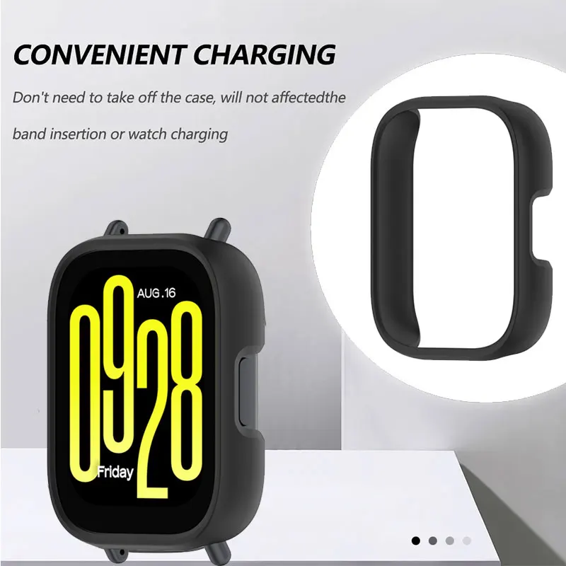 Enhanced Protective Cover for Smartwatch Screen - Durable Shell and Bumper Guard for Wearable Devices