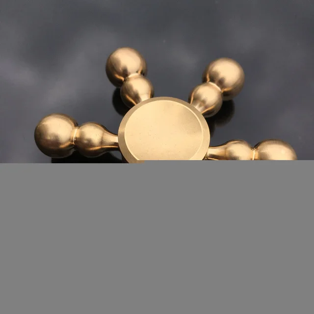 Copper Core Bullet Shape Hand Spinner Spinner Finger Spinner Metal Spiner with Box Anti Relieve Stress Toys for Adult 2