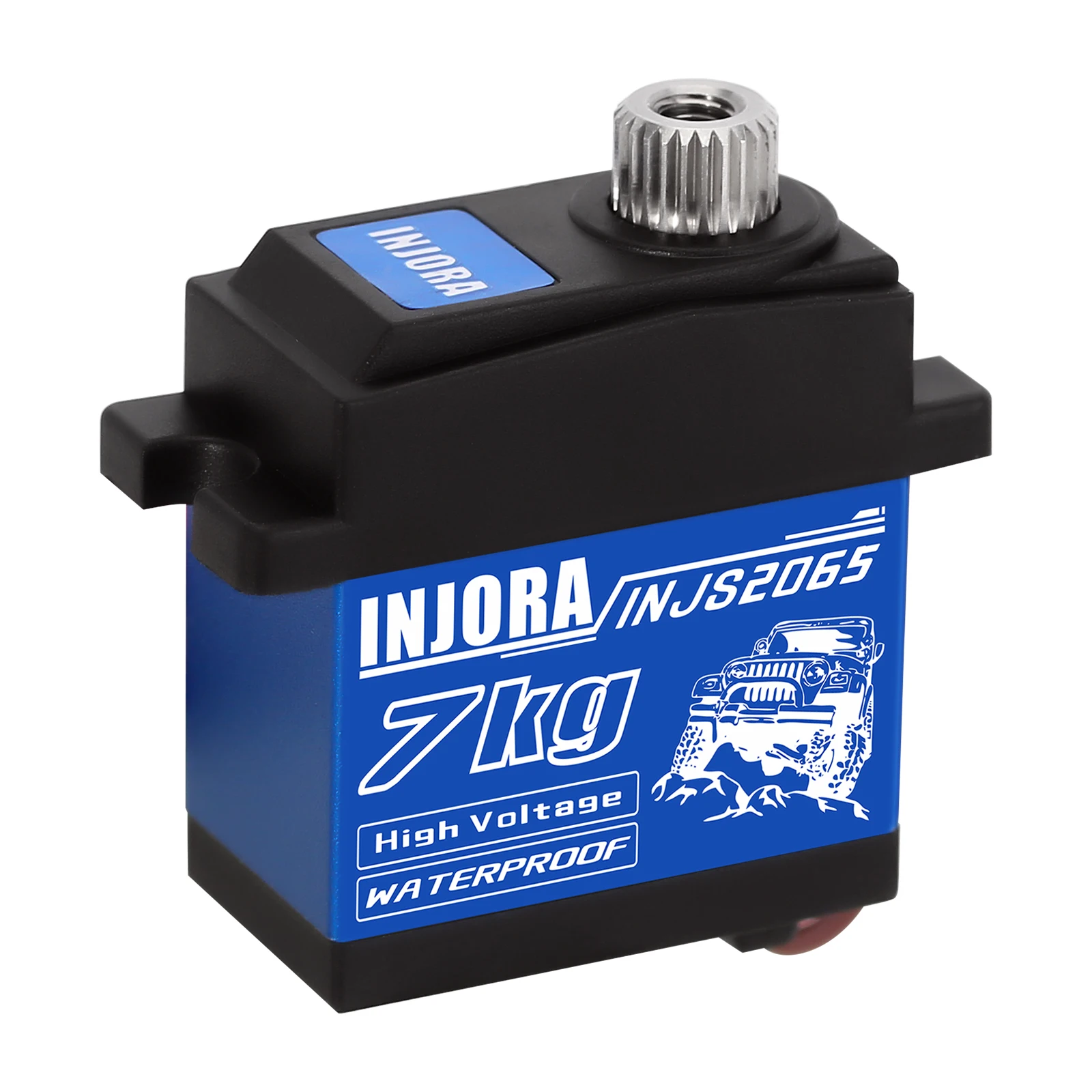 Impermeabile Injs2065 Servo Digitale Ad Alta Tensione 7Kg 2065 Sub Micro Shift Servo Per 1/10 Rc Crawler Car Scx10 Iii Trx4M Trx6
