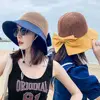 Women Bucket Sunshade Hat Summer UV Protection Sun Hats Soft Foldable Wide Brim Outdoor Beach Hat Panama Sun Cap 4