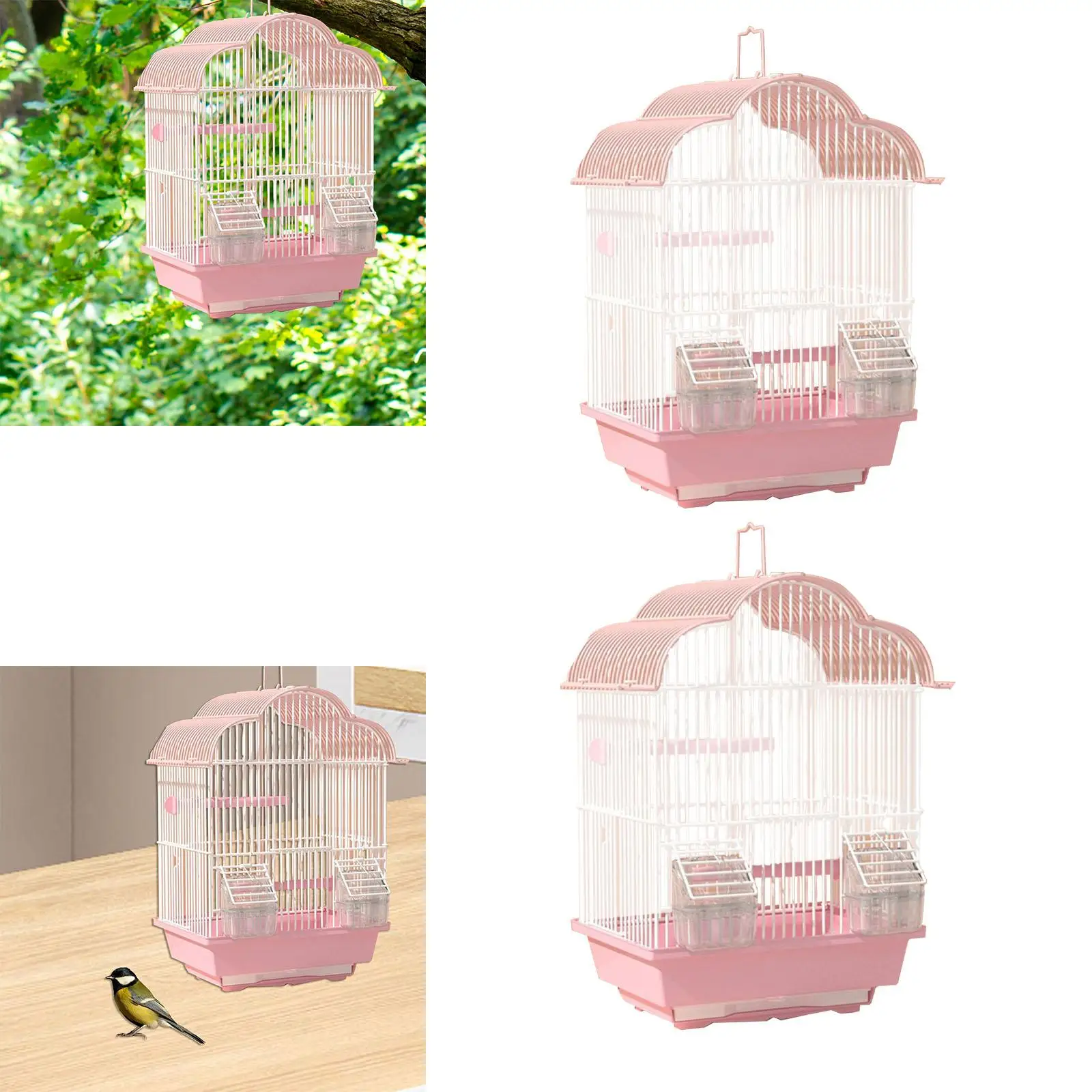Travel Bird Cage Pet House Indoor Accessories Stand Cage Parrot Birdcage for Parakeets Small Animals Canary Finches Budgies Travel Bird Cage Pet House Indoor Accessories Stand Cage Parrot Birdcage for Parakeets Small Animals Canary Finches Budgies
