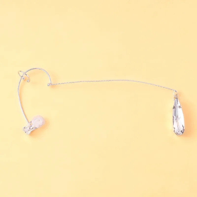 New Water Drop Hanging Earrings for Women, Minimally Personalized, Small and Unique Design, Water Diamond High End Earrings