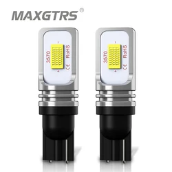2x T10 CANBUS No ERROR W5W 168 194 3570 Chip LED 72W Auto Indicator Replacement Light Wedge Parking Bulbs Lamps Car Light Source