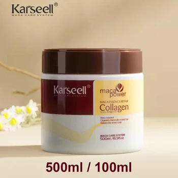 Karseell Collagen Hair Treatment Deep Repair Conditioning Argan Oil Hair Mask Essence for Dry Damaged Hair 100ml/500ml 1 Karseell Collagen Hair Treatment Deep Repair Conditioning Argan Oil Hair Mask Essence for Dry Damaged Hair 100ml/500ml 1