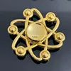 1Pc Gold Colour Series Decompression Fingertip Gyro Creativity Hand Spinner Alloy Metal Fidget Adult Kid Stress Relief Funny Toy 3