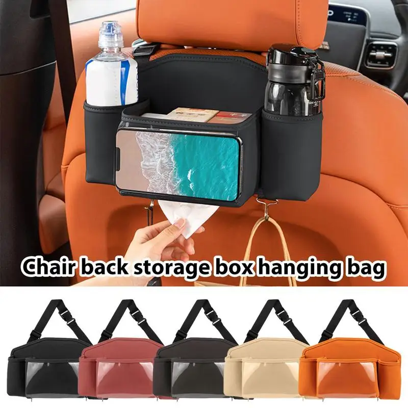 

Car Back Seat Organizer Multifunctional Kids Car Seat Organizer car accessories Multi Pocket Storage Travel Camper Bag for car