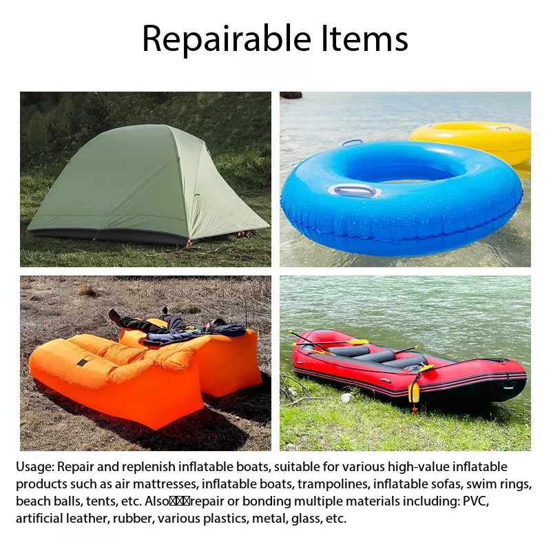 Waterproof Transparent Repair Patch Tape for Outdoor and Inflatable Gear
