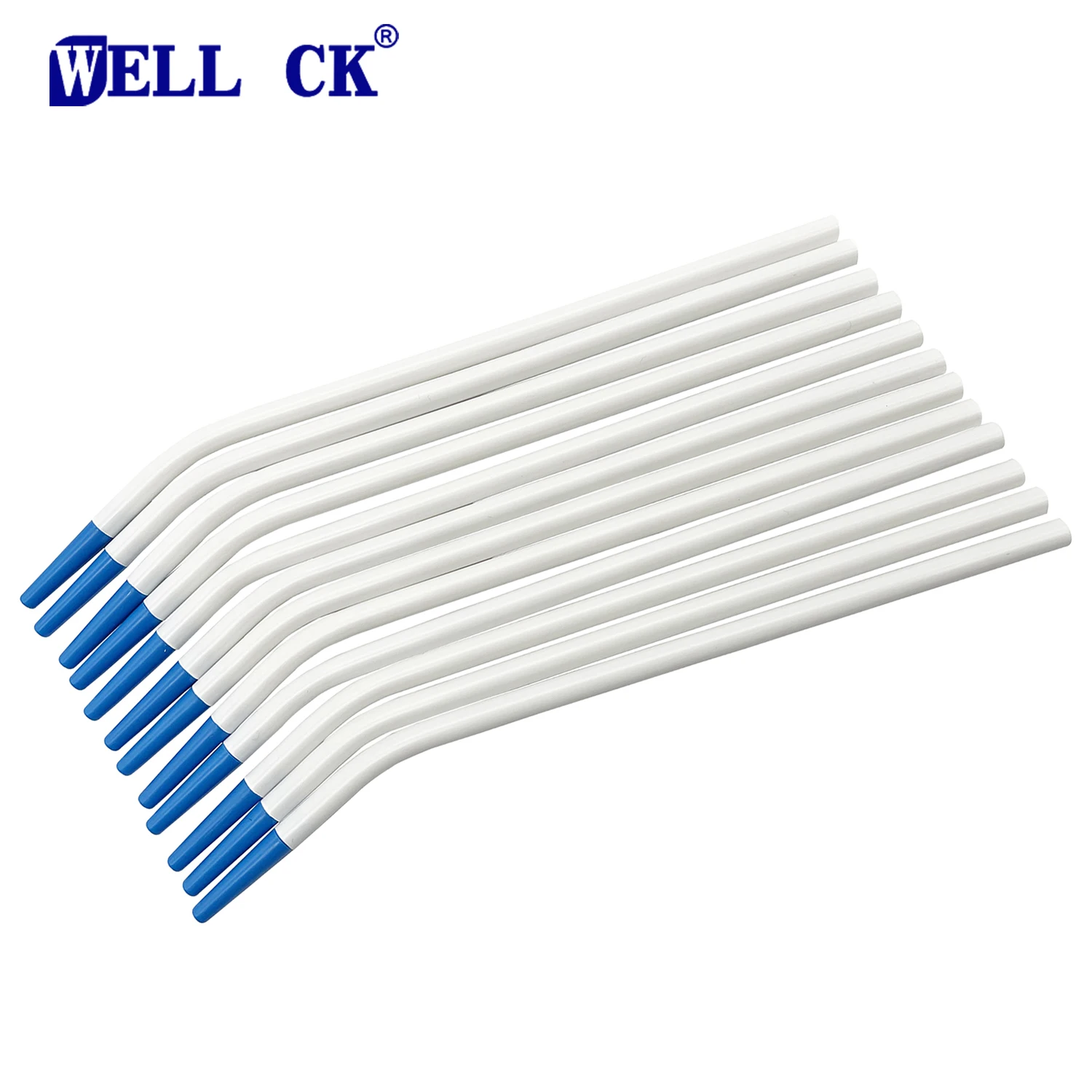 

50Pcs Dental Saliva Ejector Dentistry Clinic Disposable Surgical Suction Tips Suction Tube Long Slim Type Dentist Tools