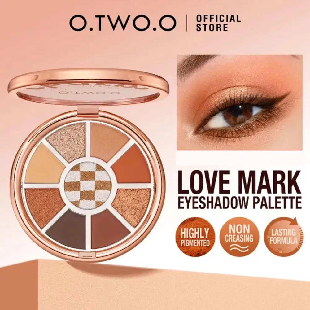 

Eye Shadow Palette Glitter Pearly Eyeshadow Palette Palette Up Cosmetics Long Eyes Nude Charming Make Brightening Lasting J5S9