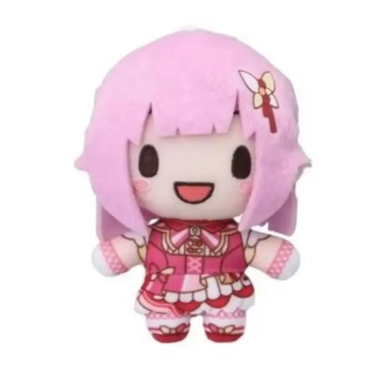 Project Sekai Shinonome Ena Cosplay Anime Plush 10CM Cute Stuffed Body Plushie Cartoon Pendant Knapsack Ornament Birthday Gifts